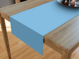 Bavlněný běhoun na stůl - modrý