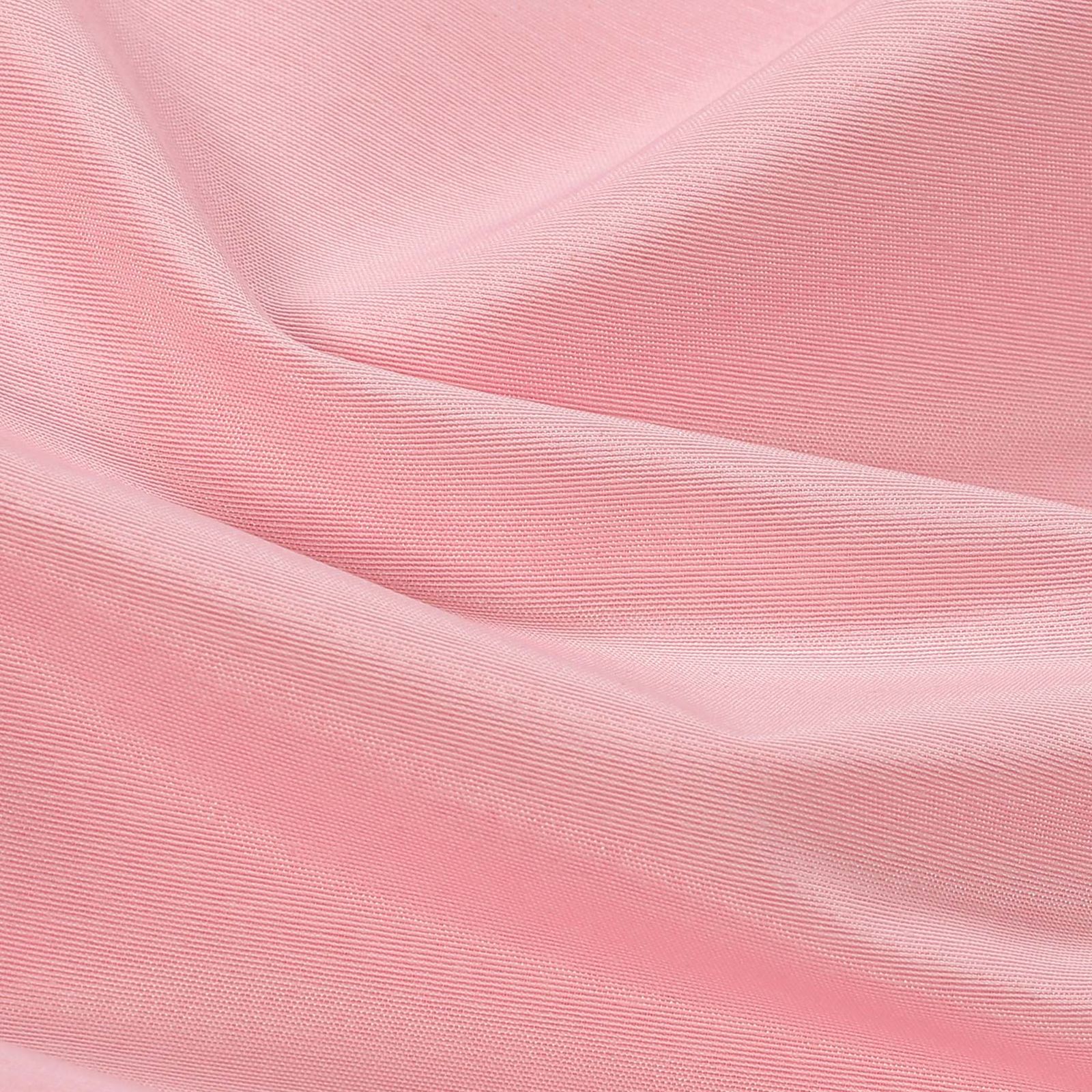 Kulatý ubrus Loneta - růžový