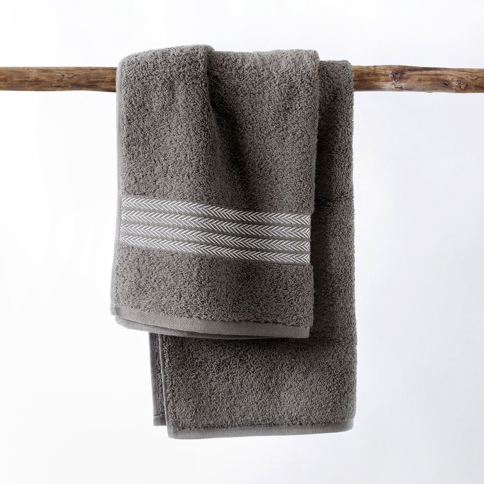 Froté ručník / osuška Kaya - tmavě šedý