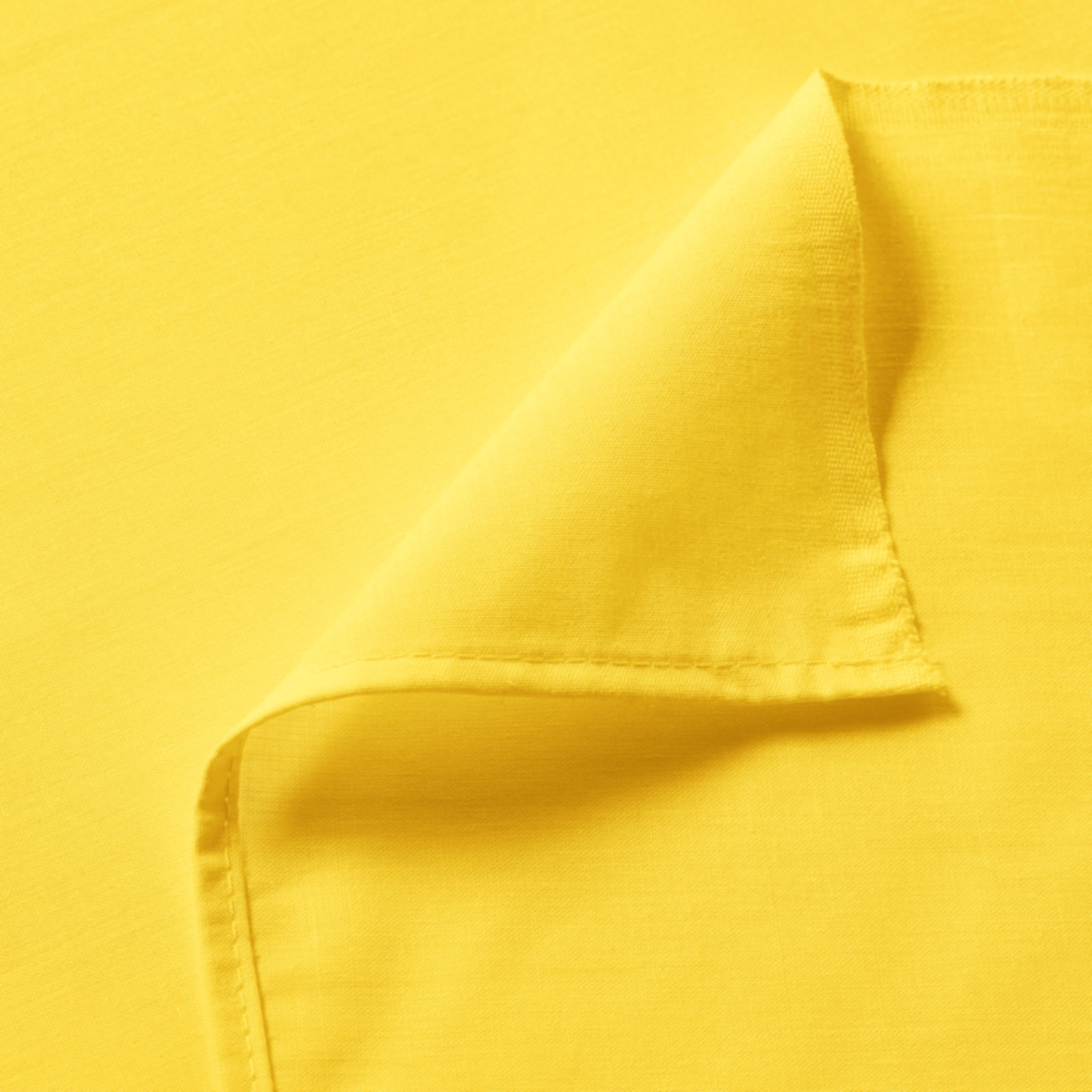 Bavlněné prostěradlo - žluté - plachta
