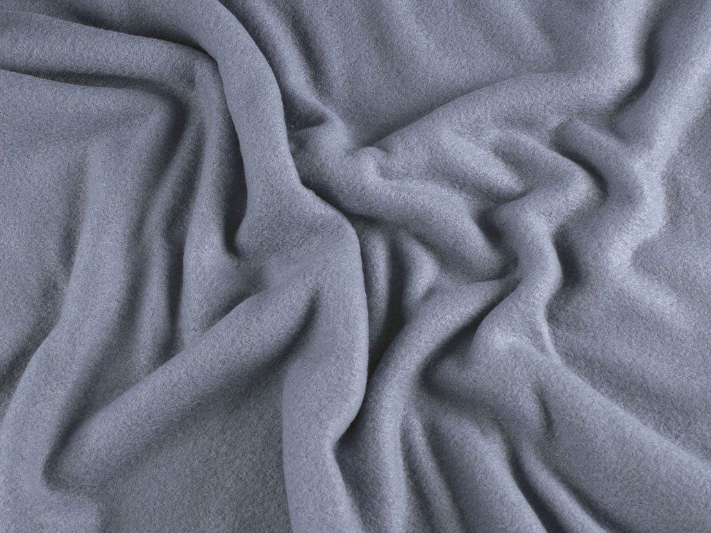 Polar fleece antipilling - šedý