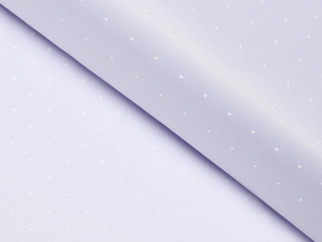 Luxusní teflonový ubrus - bílý s fialovým nádechem s lesklými čtverečky