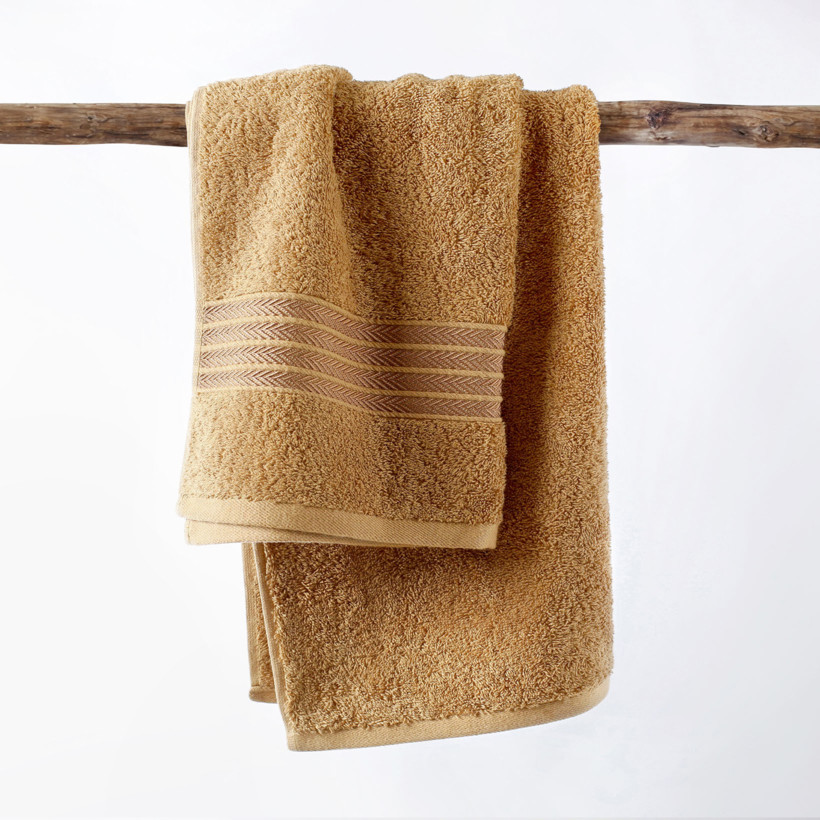 Froté ručník / osuška Kaya - hnědý