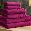 Bambusový ručník/osuška BAMBOO LUX - purpurový