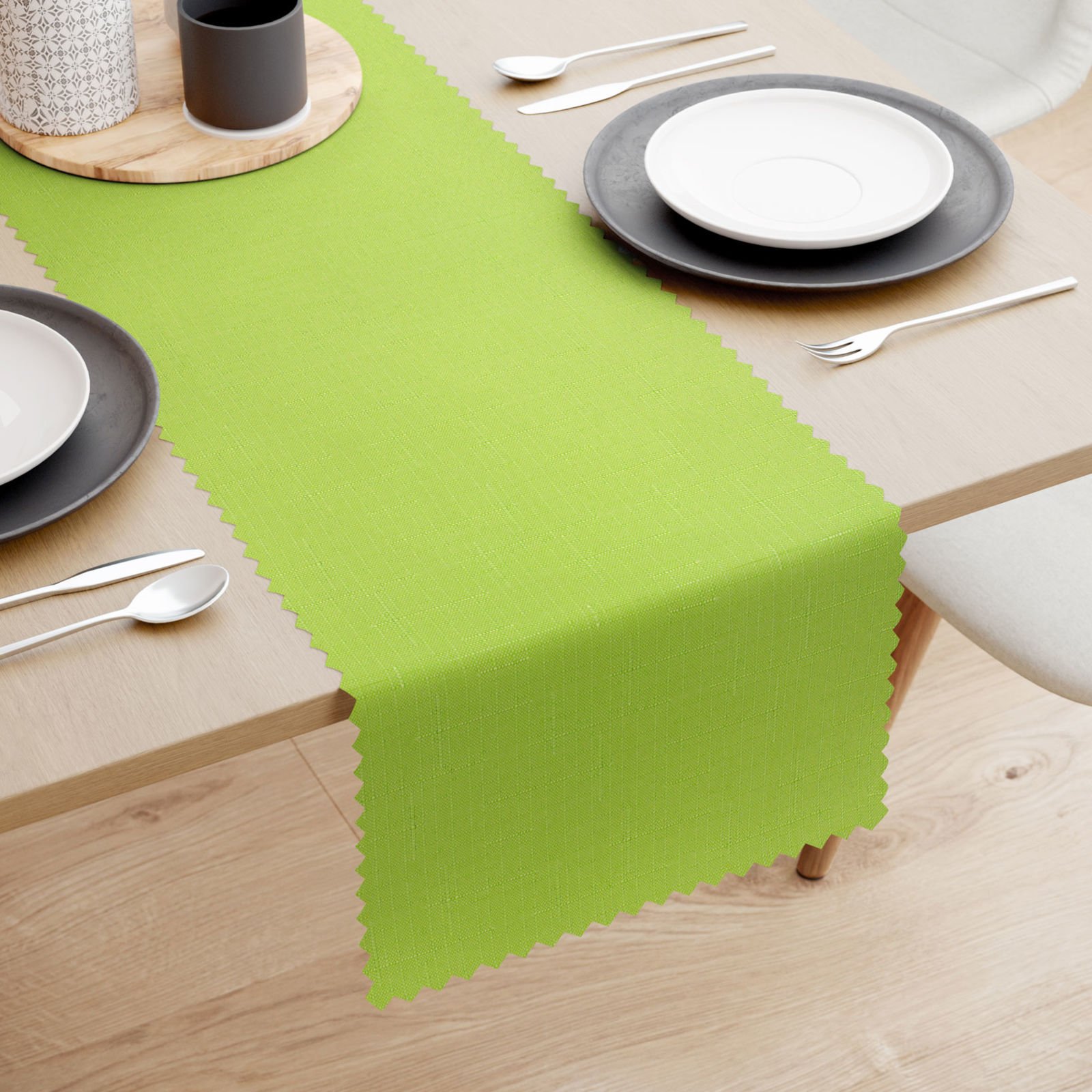 Běhoun na stůl teflonový - zelený