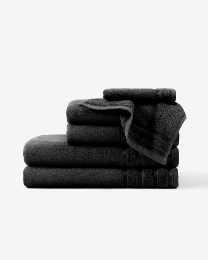 Bambusový ručník/osuška Bamboo Lux - černý