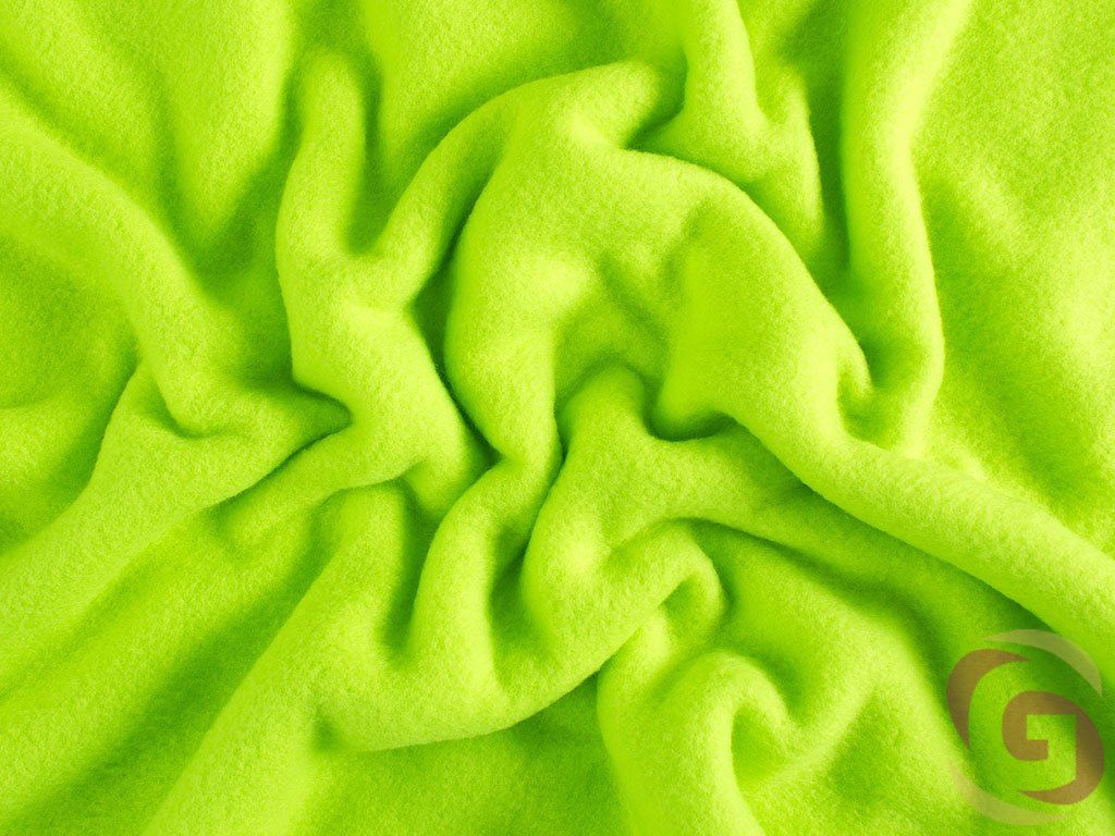 Polar fleece světle zelený - detail 1