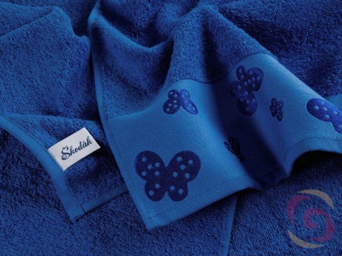 Froté ručník / osuška královsky modrý - detail 2