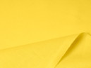 Bavlněná jednobarevná látka - plátno SUZY - žlutá - šířka 150 cm
