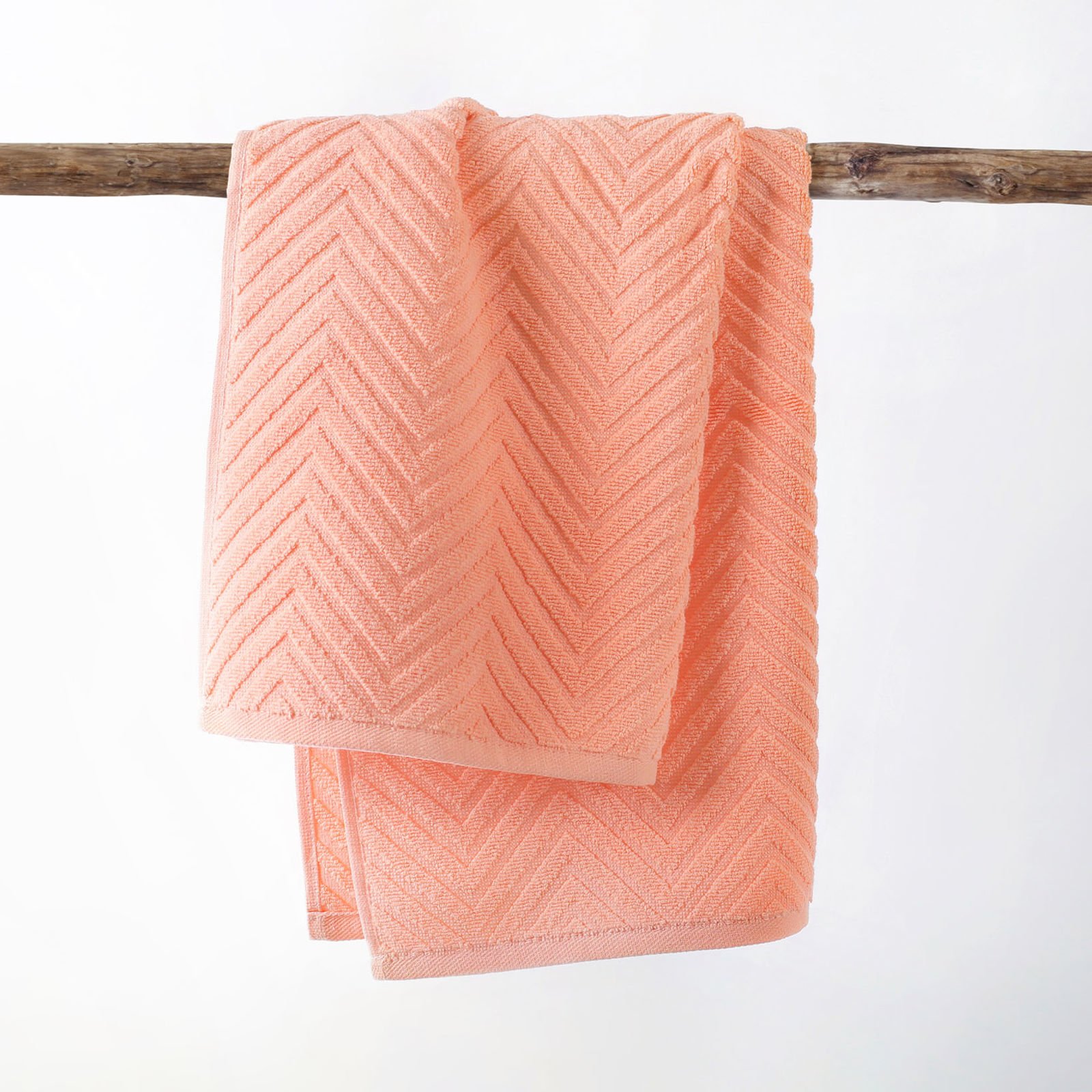 Froté ručník / osuška Bali - lososový