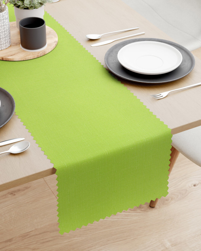 Běhoun na stůl teflonový - zelený
