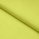 Bavlněná jednobarevná látka - plátno SUZY - limetková - šířka 145 cm
