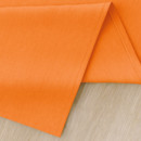 Kulatý bavlněný ubrus - oranžový