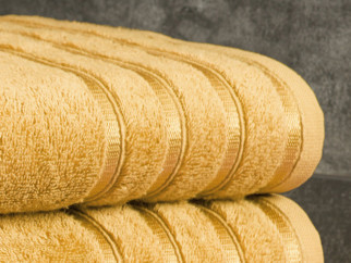 Bambusový ručník/osuška Bamboo Lux - zlatý