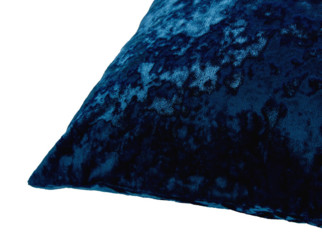 Dekorační povlak na polštář Deluxe - královsky modrý