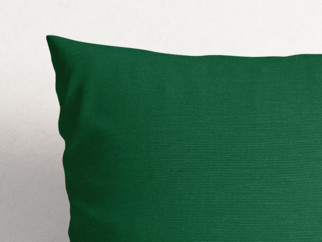 Dekorační povlak na polštář Loneta - UNI tmavě zelený