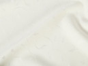 Luxusní teflonová látka na ubrusy - SMETANOVÁ S VELKÝMI ORNAMENTY - šířka 160cm