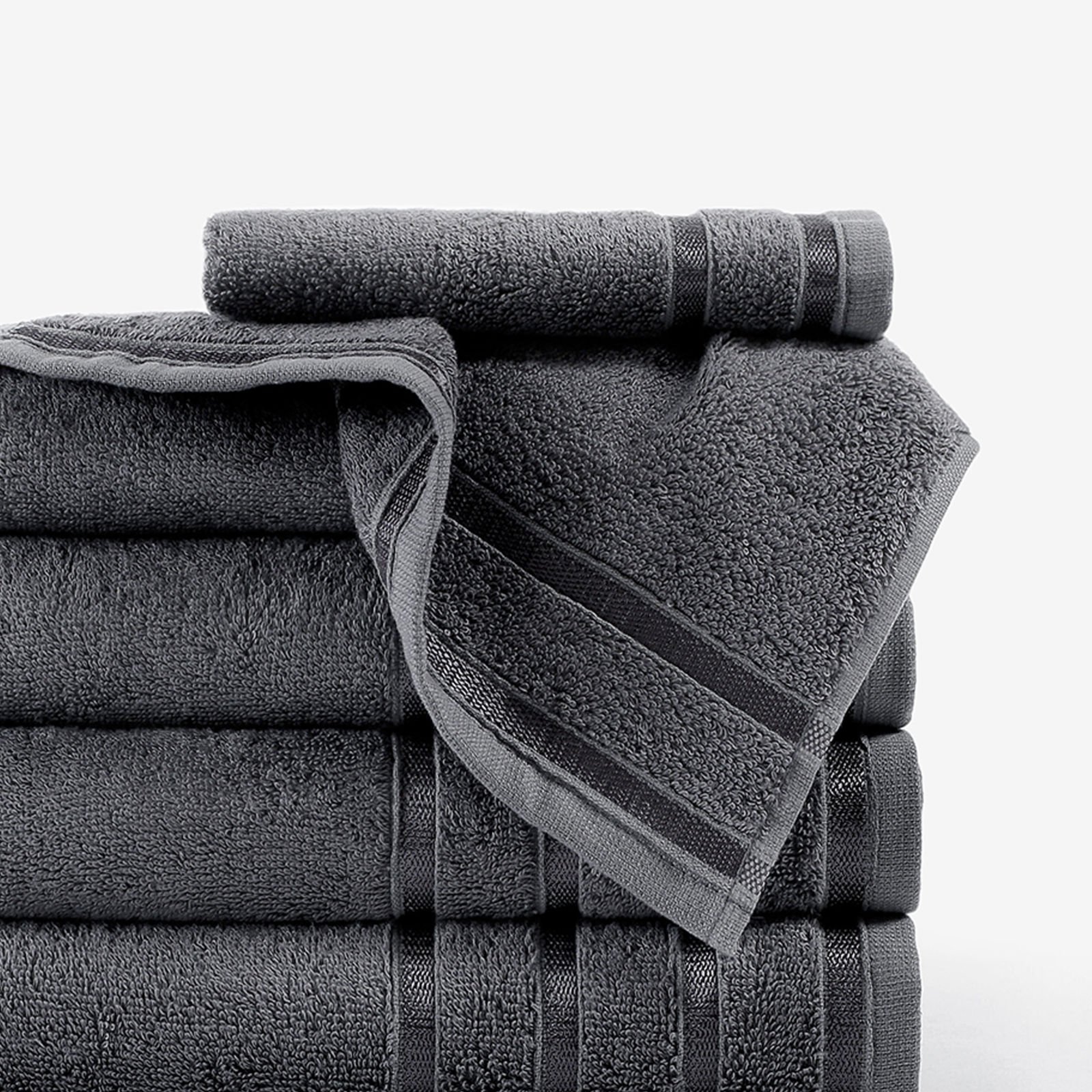 Bambusový ručník/osuška Bamboo Lux - tmavě šedý