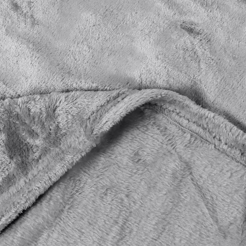 Kvalitní deka z mikrovlákna - šedá