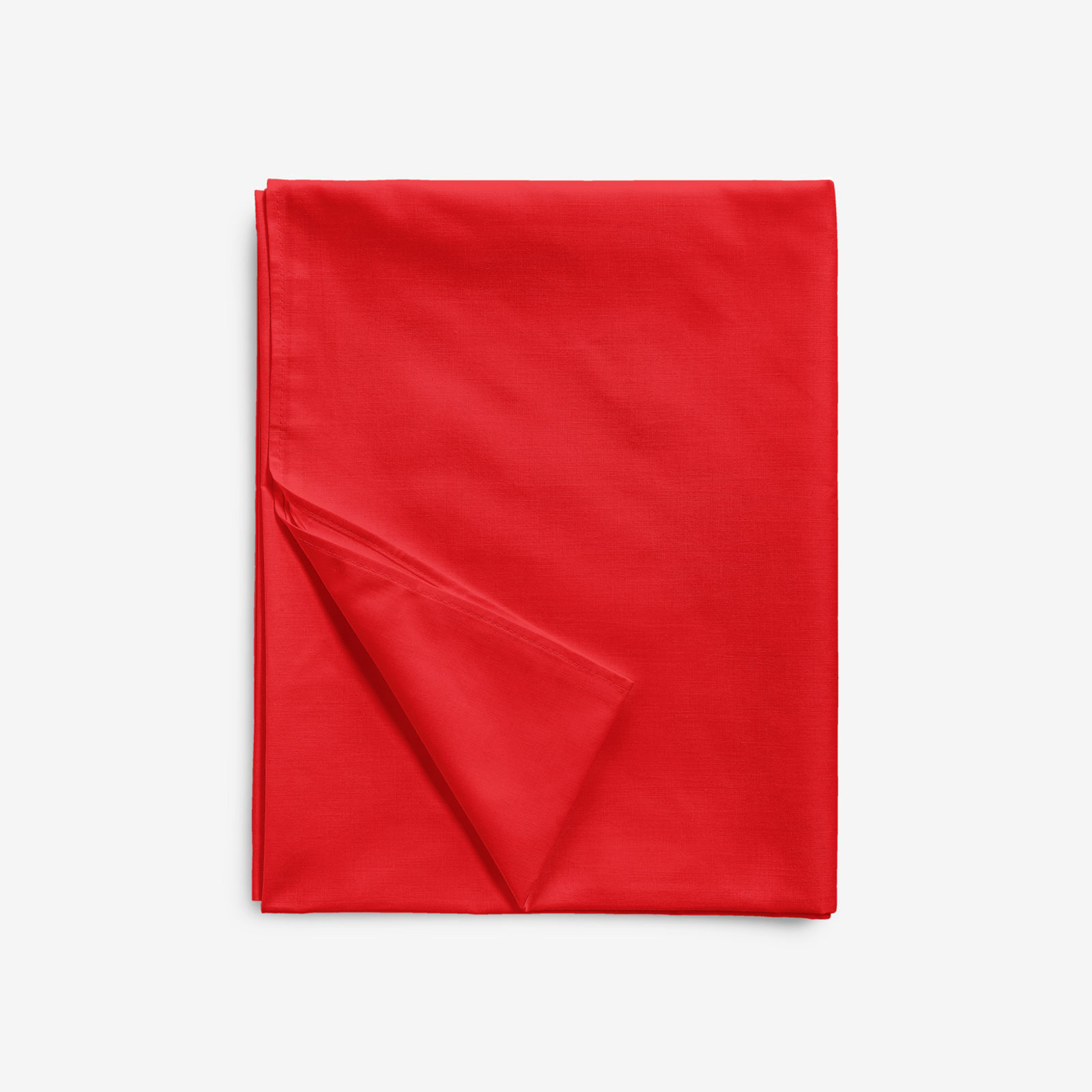 Bavlněné prostěradlo - červené - plachta
