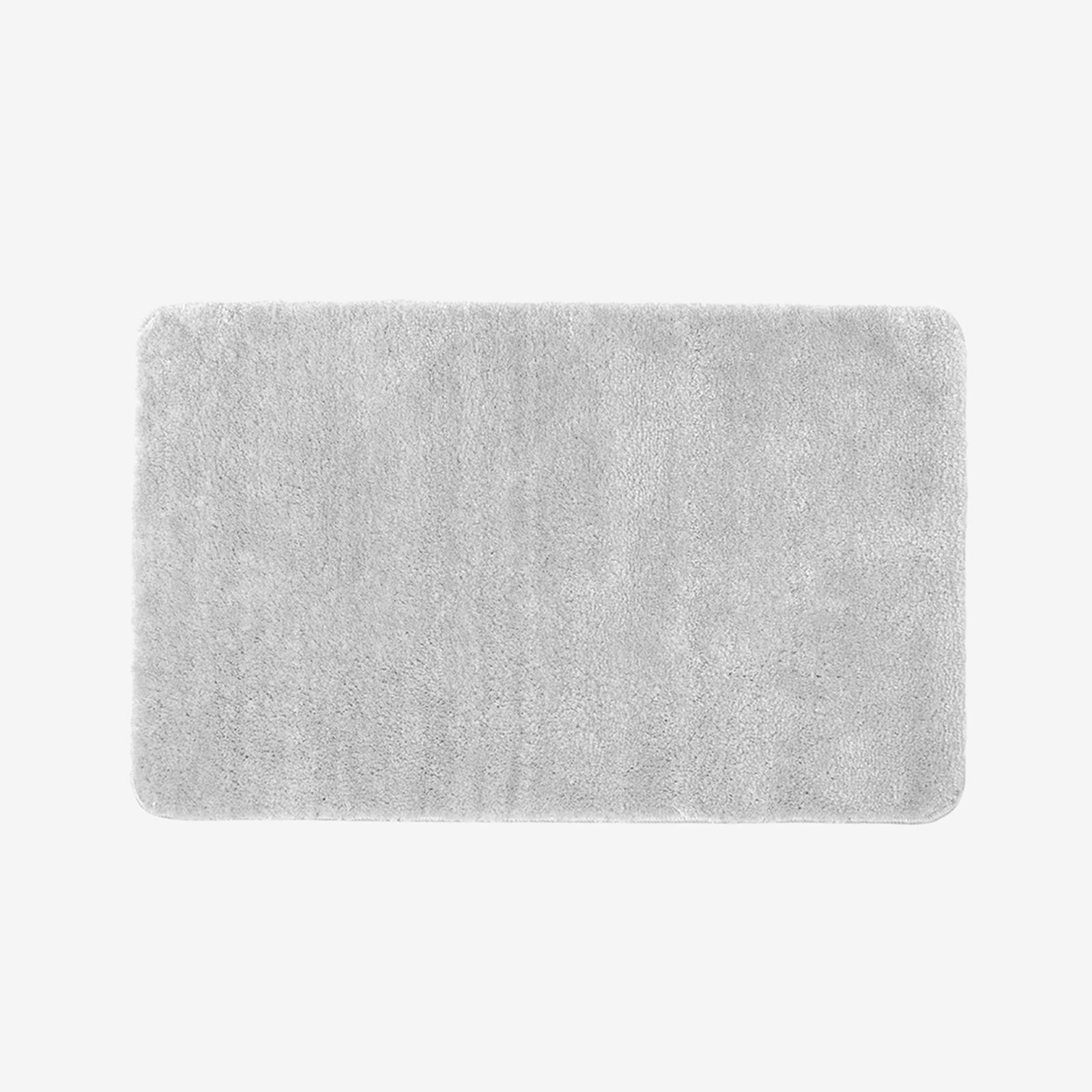 Koupelnová předložka / kobereček s vyšším chlupem 60x100 cm - světle šedá