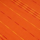 Bavlněná látka KANAFAS - vzor 026 oranžové pruhy - metráž š. 150cm