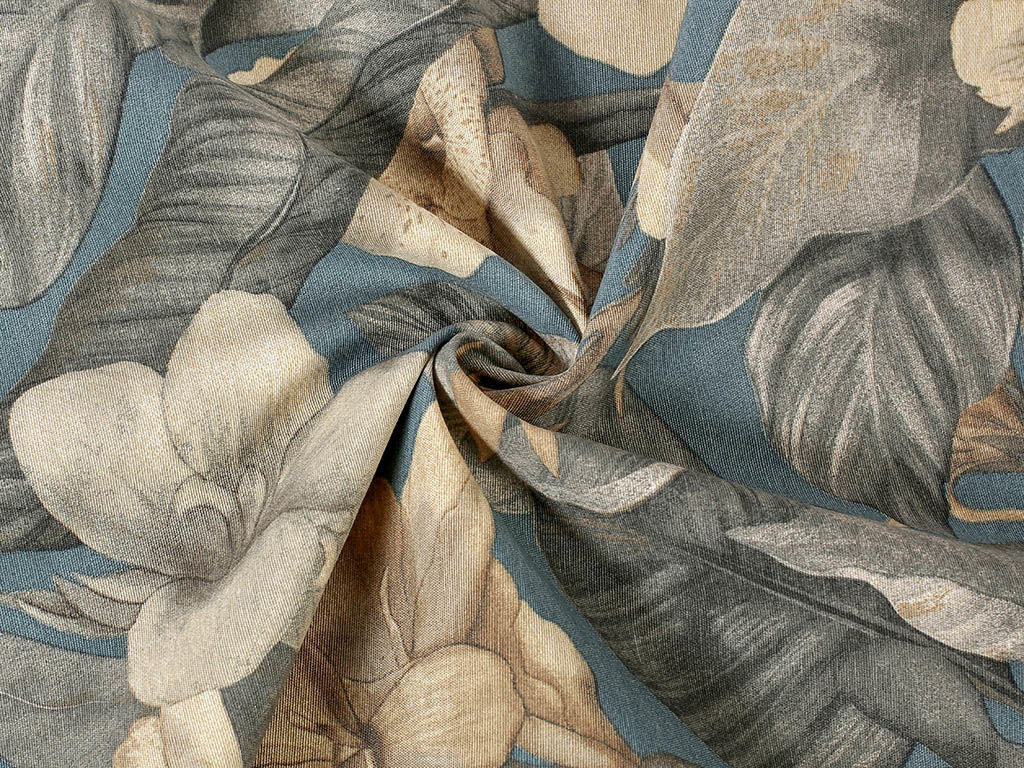 Dekorační látka Loneta - tropické květy