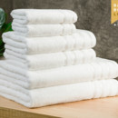 Bambusový ručník/osuška BAMBOO LUX - bílý