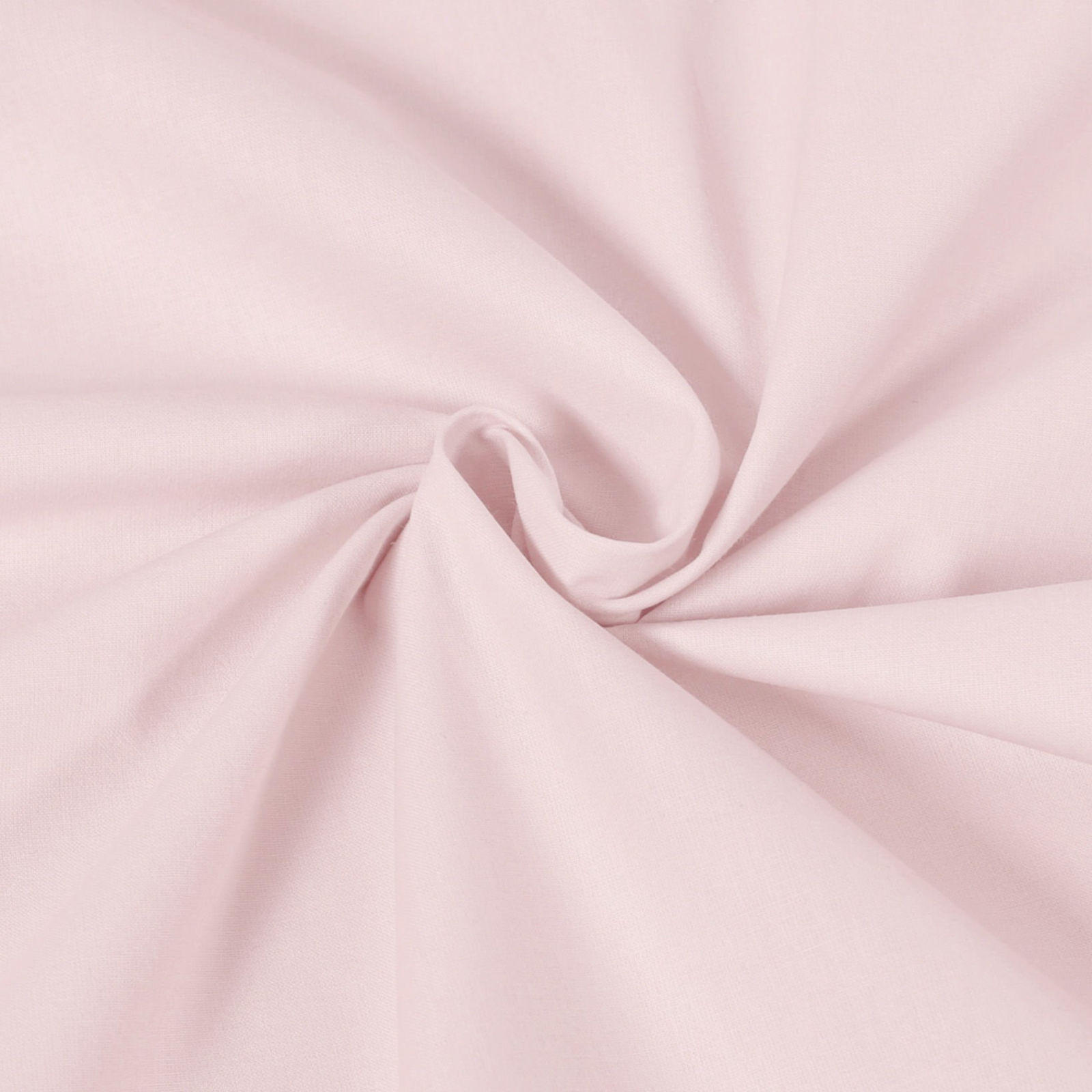 Bavlněná jednobarevná látka - plátno Suzy - pudrově růžová