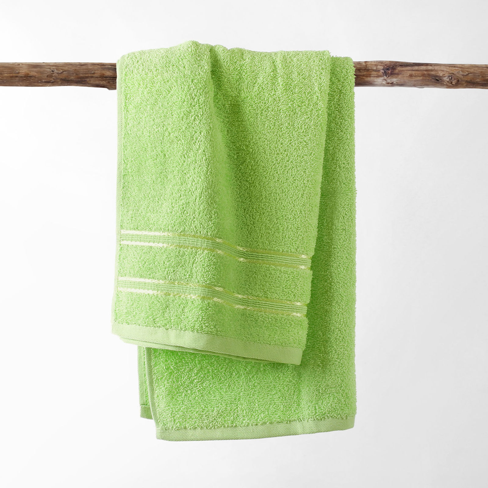 Froté ručník / osuška Nela - světle zelený