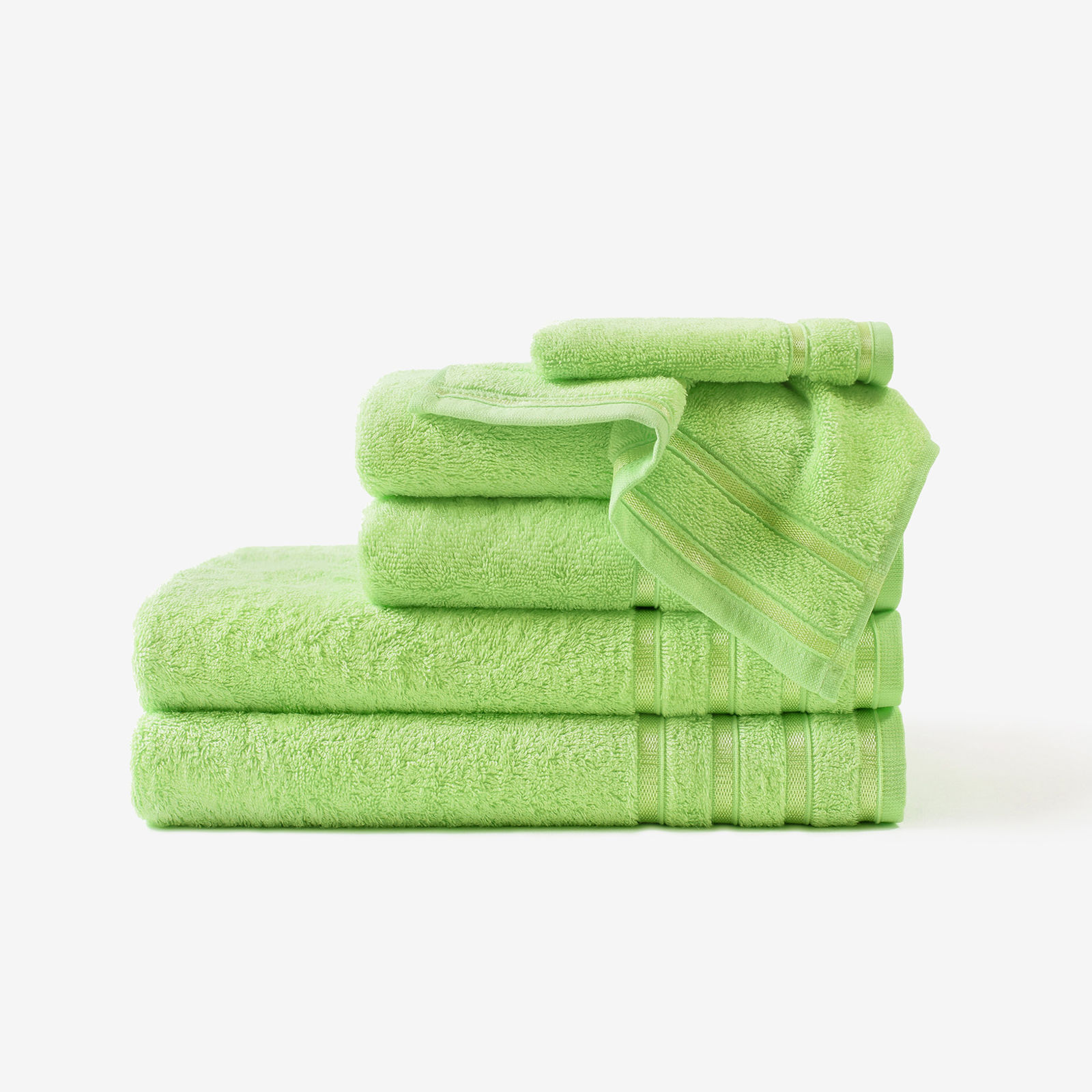 Bambusový ručník/osuška Bamboo Lux - světle zelený