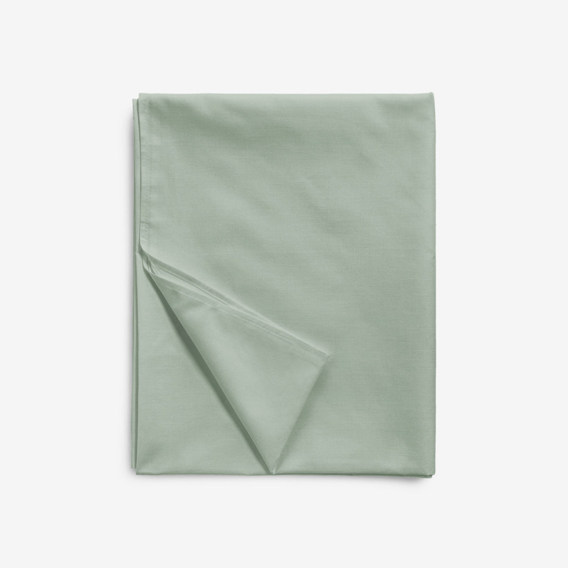 Bavlněné prostěradlo - šalvějově zelené - plachta