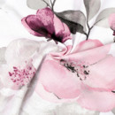 Bavlněný závěs - květy sakury