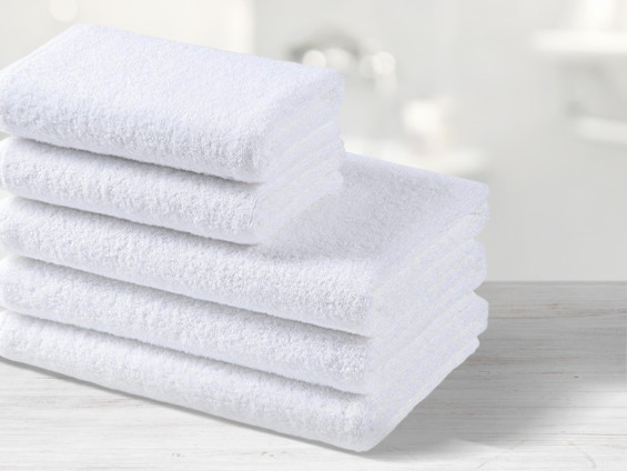 Hotelový froté ručník / osuška bez bordury - 400g/m2 - bílý