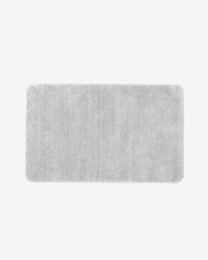 Koupelnová předložka / kobereček s vyšším chlupem 60x100 cm - světle šedá