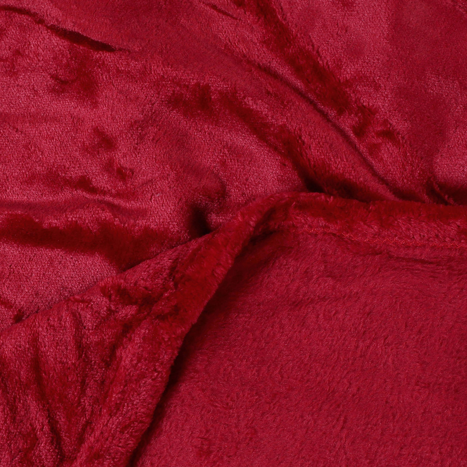 Kvalitní deka z mikrovlákna - tmavě červená